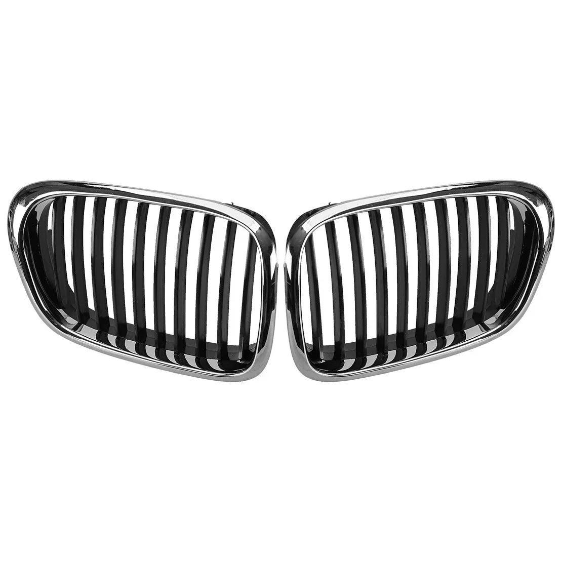 Kidney Radiator Grille Ventilation Grill Pair for BMW 5 E39 M5 (1999-2003)