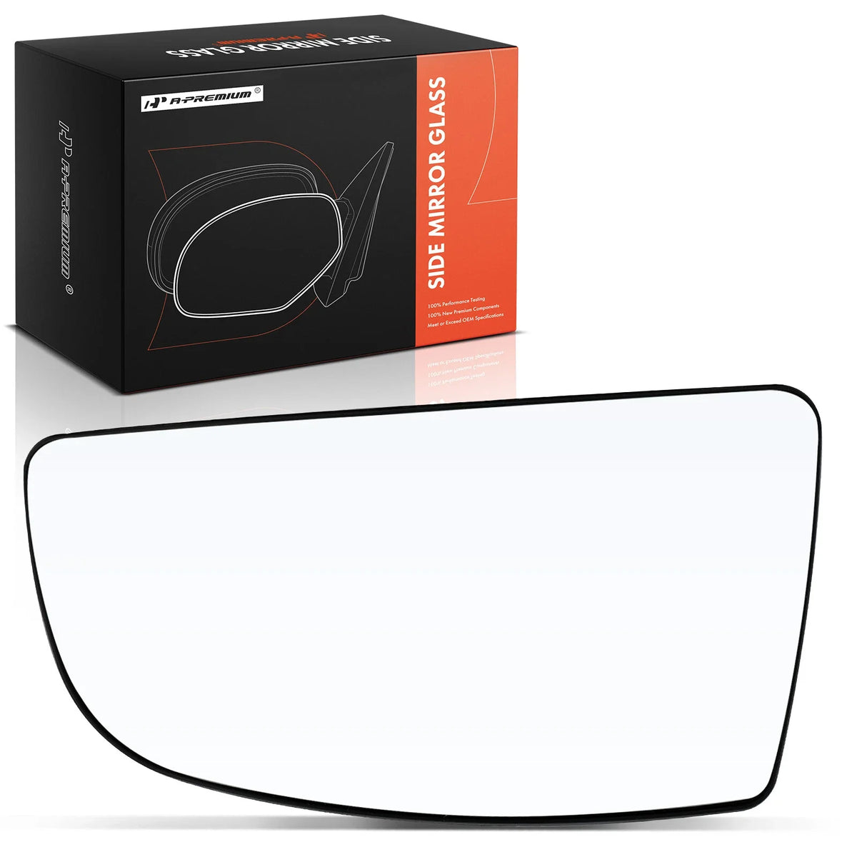 2015-2019 Driver Side Power Mirror Glass for Ford Transit 150/250/350