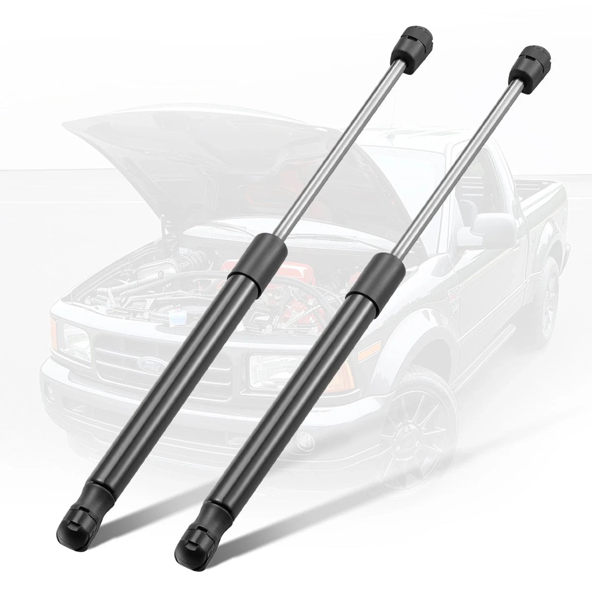 2X Front Hood Lift Support Shocks for Hyundai Santa Fe (2013–2018)