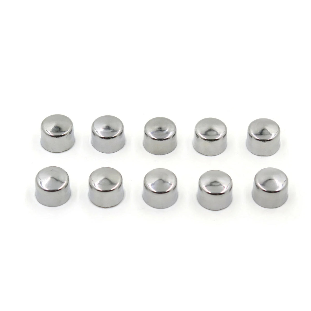 10pcs Chrome Allen Socket Bolt Cap Dress Kit for Harley