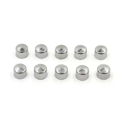 10pcs Chrome Allen Socket Bolt Cap Dress Kit for Harley