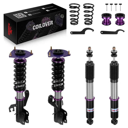 32 Way Damping Coilovers Suspension Kit for Nissan Versa Sedan (2007–2011)