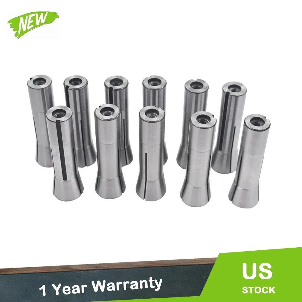 Universal 11Pcs R8 Spring Collet Set for CNC Equipment