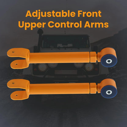Front Control Arm Set Upper Adjustable for Jeep Cherokee XJ 1984-2001