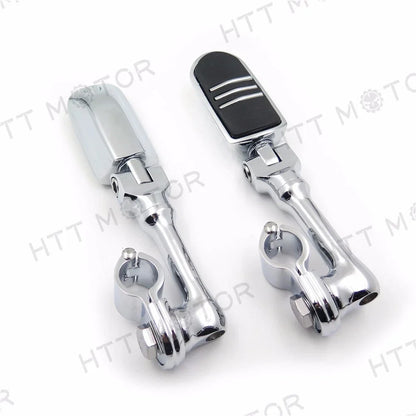 FootPeg Adjustable for Yamaha 1" 25mm & Triumph Rocket (Chrome)