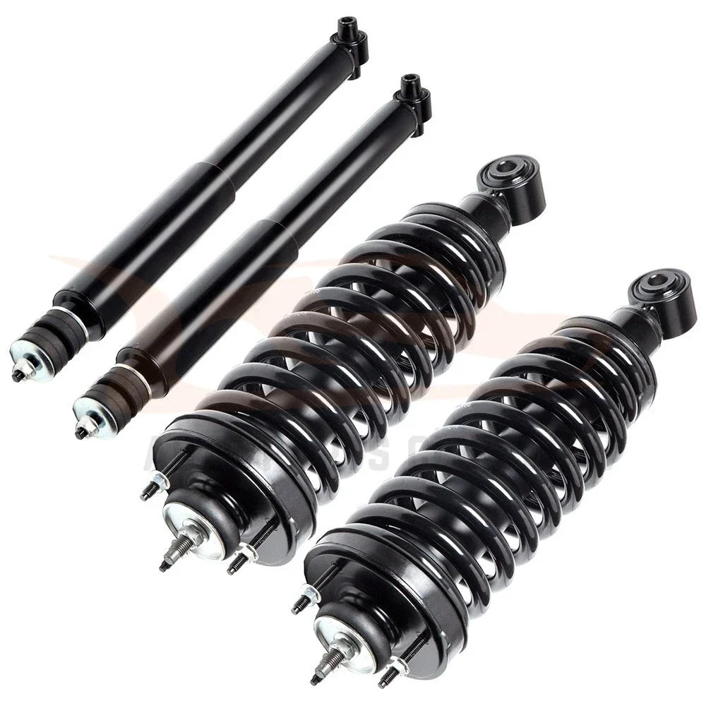 Set of 4 Complete Struts with Springs for Ford Crown Victoria (2003–2011)