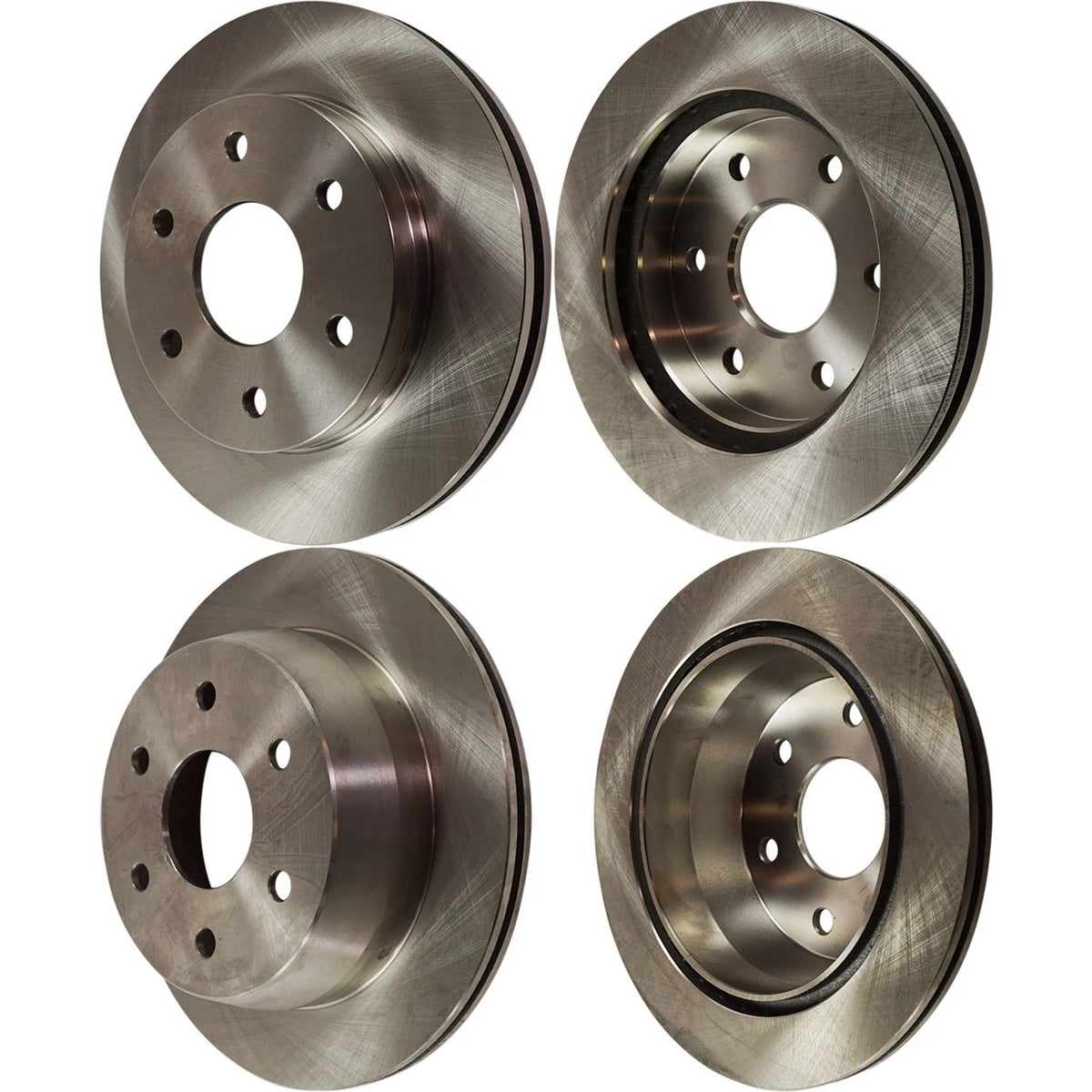 Front & Rear Disc Brake Rotors for Chevy Silverado 1500 (1999–2006)