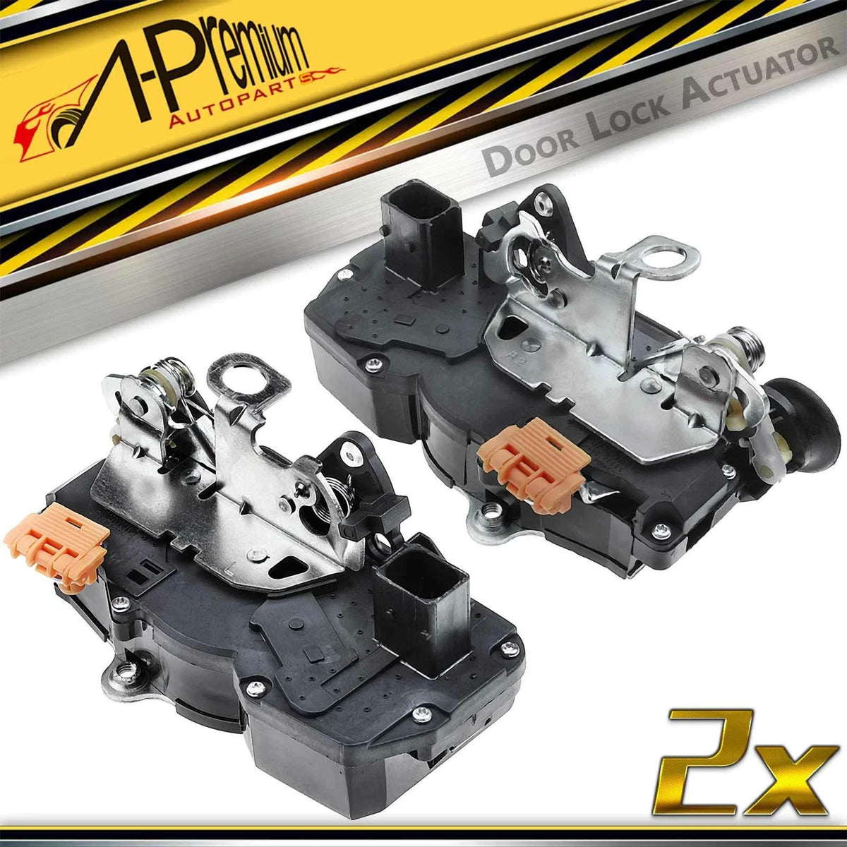 2X Rear Door Lock Actuator for Buick Lucerne (2006–2010) Sedan