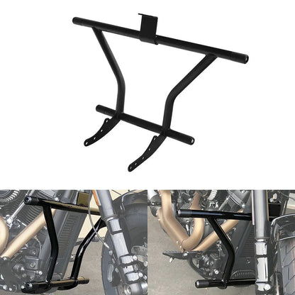 Matte Black Engine Guard Crash Bar for Harley Softail (2018–2024)