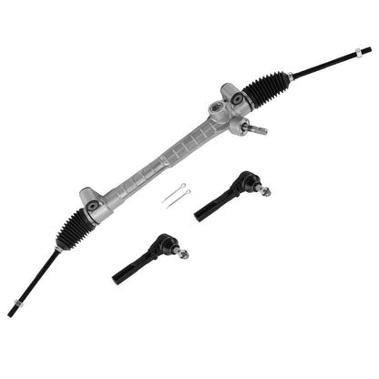 Power Steering Rack and Pinion with Outer Tie Rods for 2004-2012 Aura Malibu