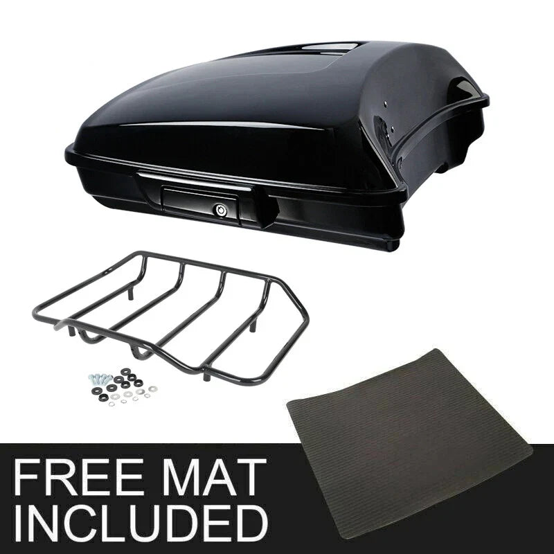 Luggage Rack 5.5" for Harley Street Glide Touring (2014-2026) Black