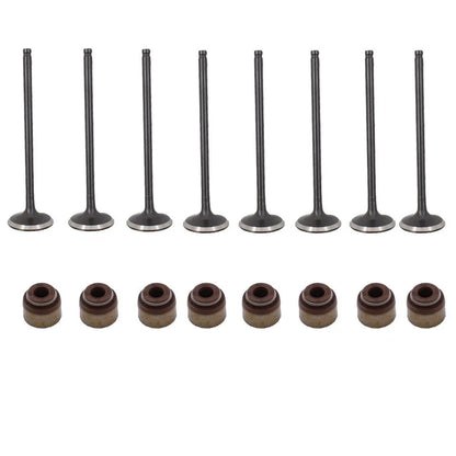 8 Intake and 8 Exhaust Valves with Seals for Acura RDX (2002-2012)