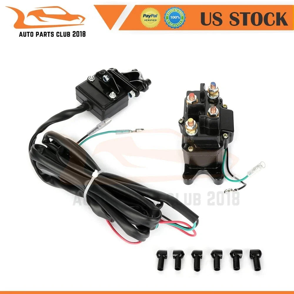Contactor & Winch Rocker Solenoid Relay Switch for Off-Road Vehicles