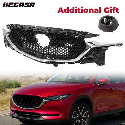 Mesh Chrome Trim Grille for Mazda CX-5 (2017–2021) Front
