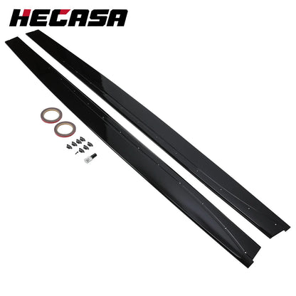 Side Skirts Set of 2 in Gloss Black for BMW M4 F82 F83 (2015–2020)