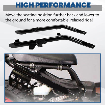 Lowered Seat Frame Bracket Bars for Honda Ruckus 50 (2003–2020)
