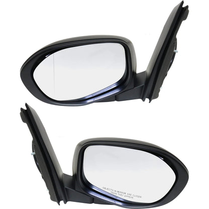Power Mirror Set for Honda Accord Coupe (2013–2017) - Paintable