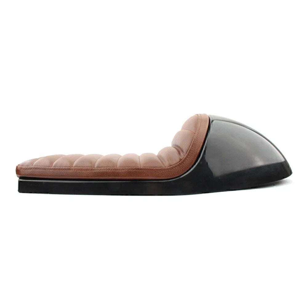 Brown Cushion for Retro Seat Pan Scrambler Cafe Racer