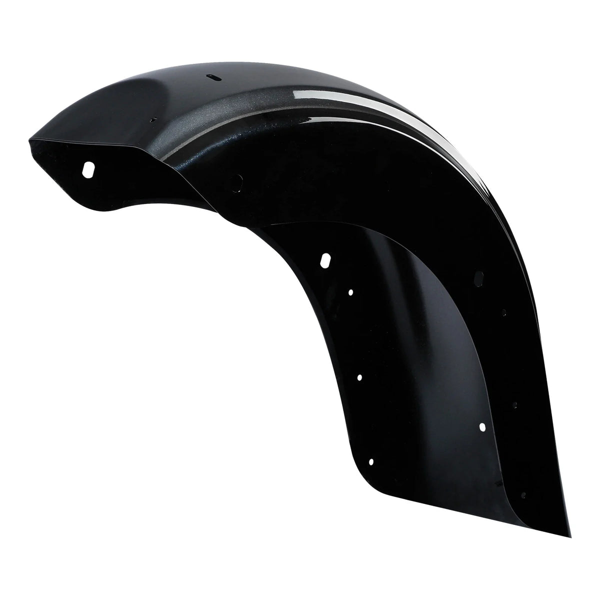 Rear Fender Dark Slate Candy/Arctic Black for Harley CVO Road Glide 2009-2024