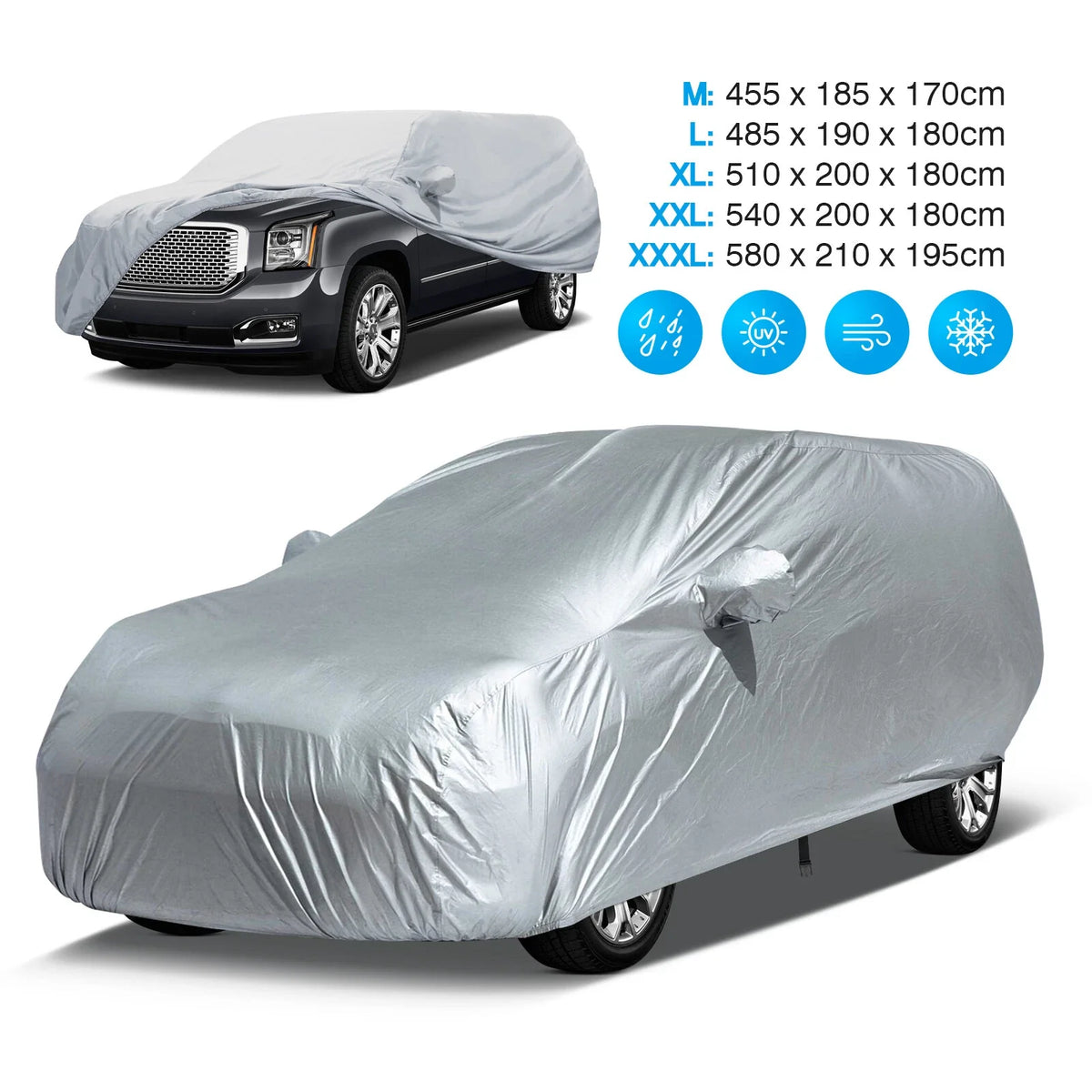 Outdoor UV Dust Protector Car Cover for Neverland SUV