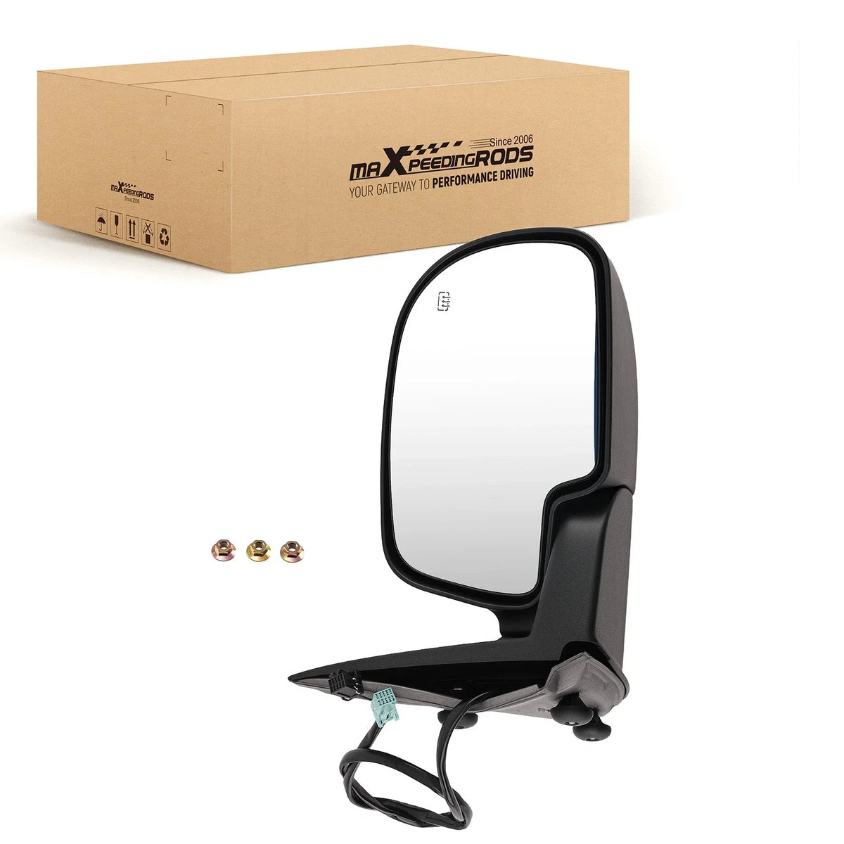 2003-2007 Right Side Mirror, Power Heated for Chevy Silverado/GMC Sierra