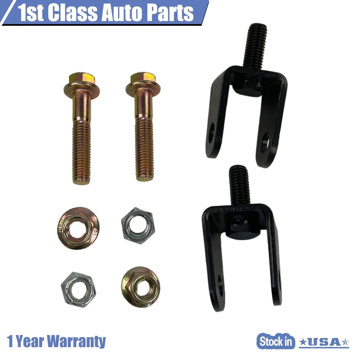 Lower Rear Shock Relocation Mounting Brackets for Chevrolet Camaro (2002)