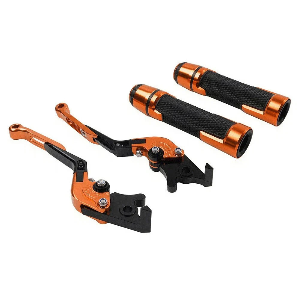 Brake Clutch Levers Set - Extendable Folding for Triumph Speed Twin