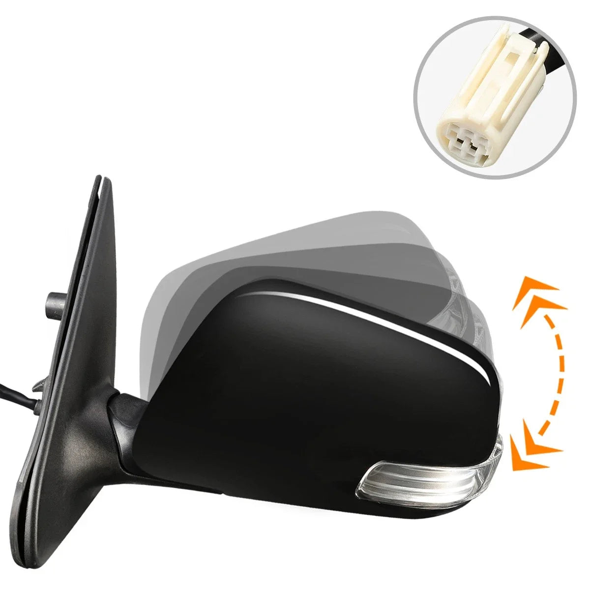 Powered Turn Signal Side Mirror for 2008-2014 Scion xD