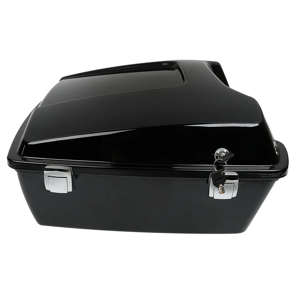 Chopped Trunk W/Latch Key for Harley Davidson Touring Glide (1997–2013)