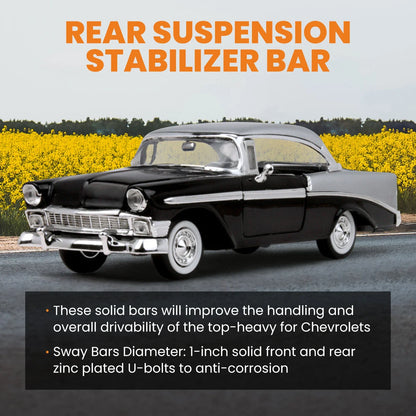 Sway Bar and Linkage Kit for 1955-1957 Chevy Nomad Bel Air