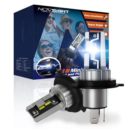 2X H4 LED Headlight Bulbs for NOVSIGHT (6500K)