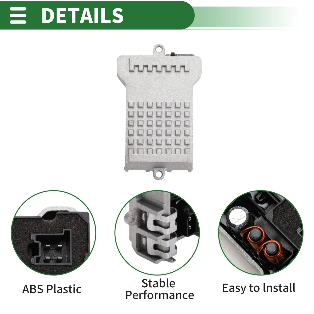 HVAC Blower Motor Resistor for A-Class, C-Class, E-Class Mercedes