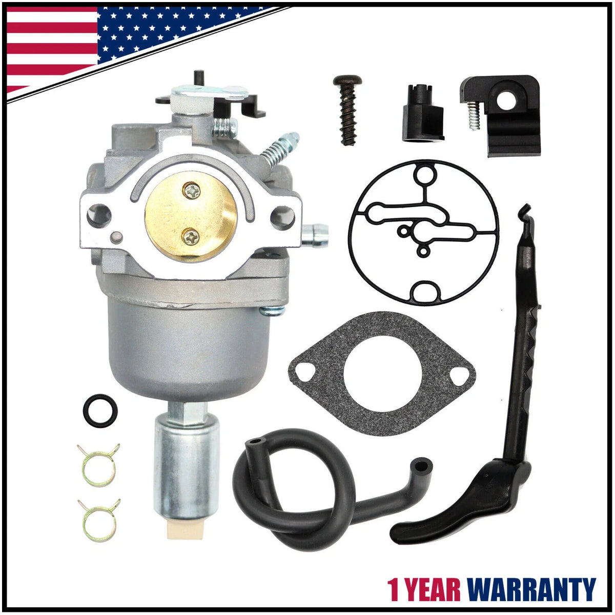 Carburetor 791858 for Briggs & Stratton Lawn Mower Engine