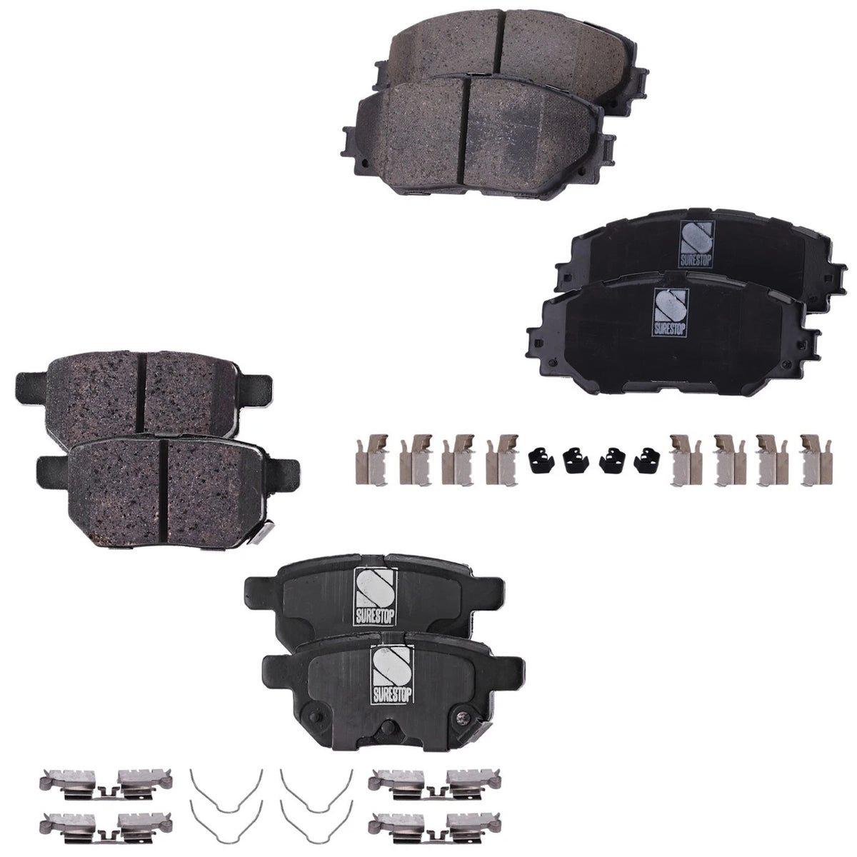 Brake Pads Set for Toyota Corolla, Scion xB, Pontiac Vibe (2009–2010)