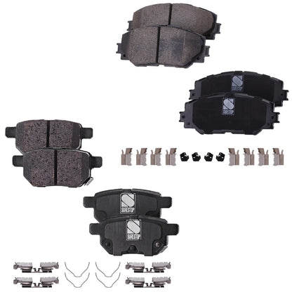 Brake Pads Set for Toyota Corolla, Scion xB, Pontiac Vibe (2009–2010)