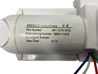 Wexco 4A1.12.R110CE Wiper Motor for Marine (4A Series 110 Degree 12V)
