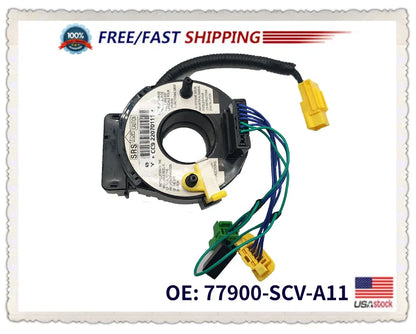Spiral Cable Clock Spring 77900-SCV-A11 for Honda Element (2003–2005)