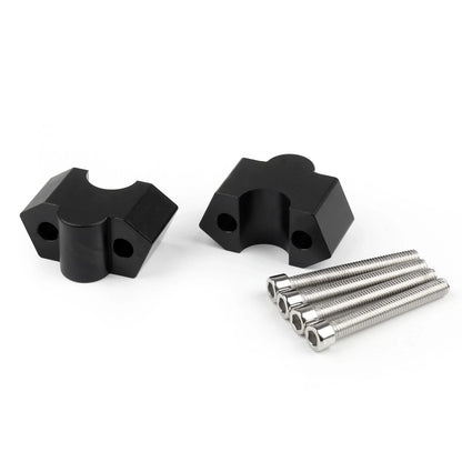 7/8" Handlebar Riser Mount Clamps for Kawasaki Z250 (2013–2018)