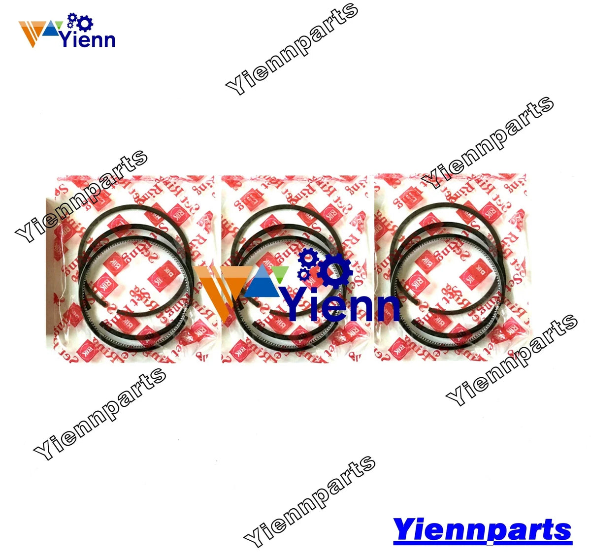 Piston Ring Set for Mitsubishi MC2450 MC24 MC2400 (Tractor)