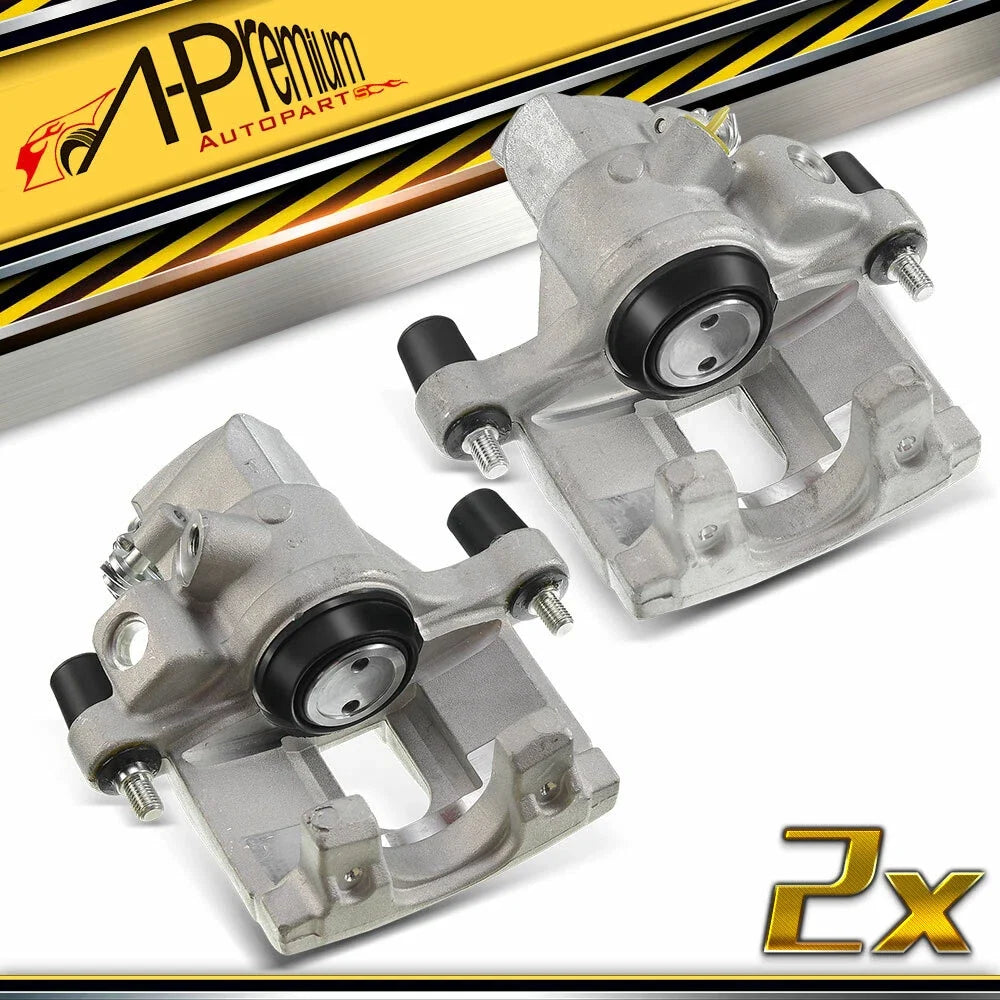 Pair Rear Brake Calipers for Ford Focus (2007–2011) Mazda 3 (2004–2009)