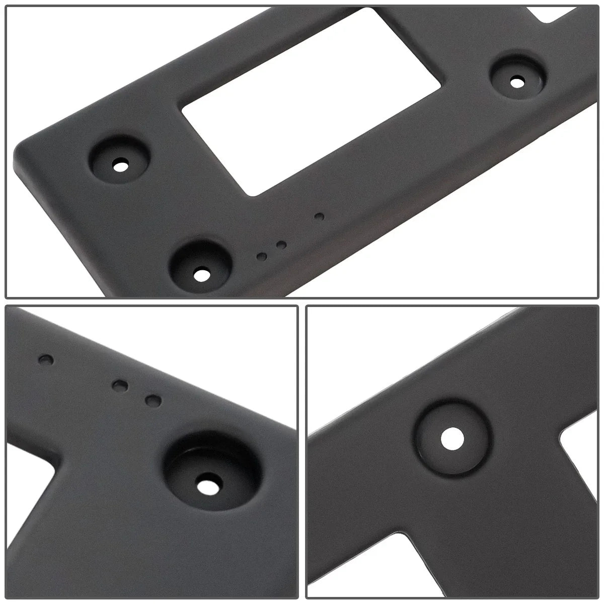 Front Bumper License Plate Mounting Bracket Kit for Sportage (2017–2021)