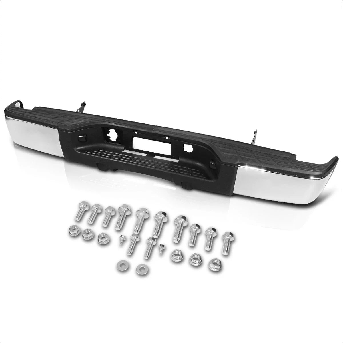 Rear Step Pad Bumper for Silverado/Sierra 1500 (2007–2013)