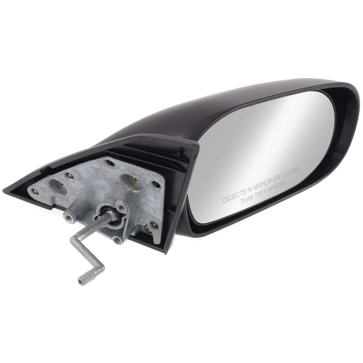 Manual Remote Mirror Pair for Toyota Tercel 1991-1994 - Textured Black