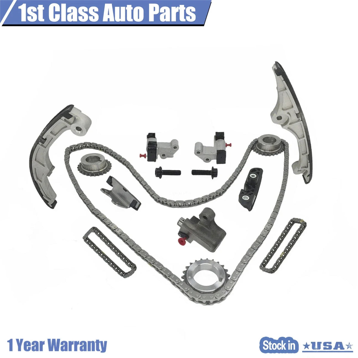 Timing Chain Kit for Ford Edge Taurus MKZ V6 3.5L (2007–2010)
