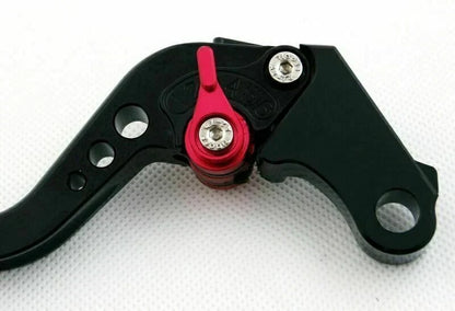 Black T9 Long Brake Clutch Levers Set for Honda CBR954RR 2002-2003 & CBR600RR