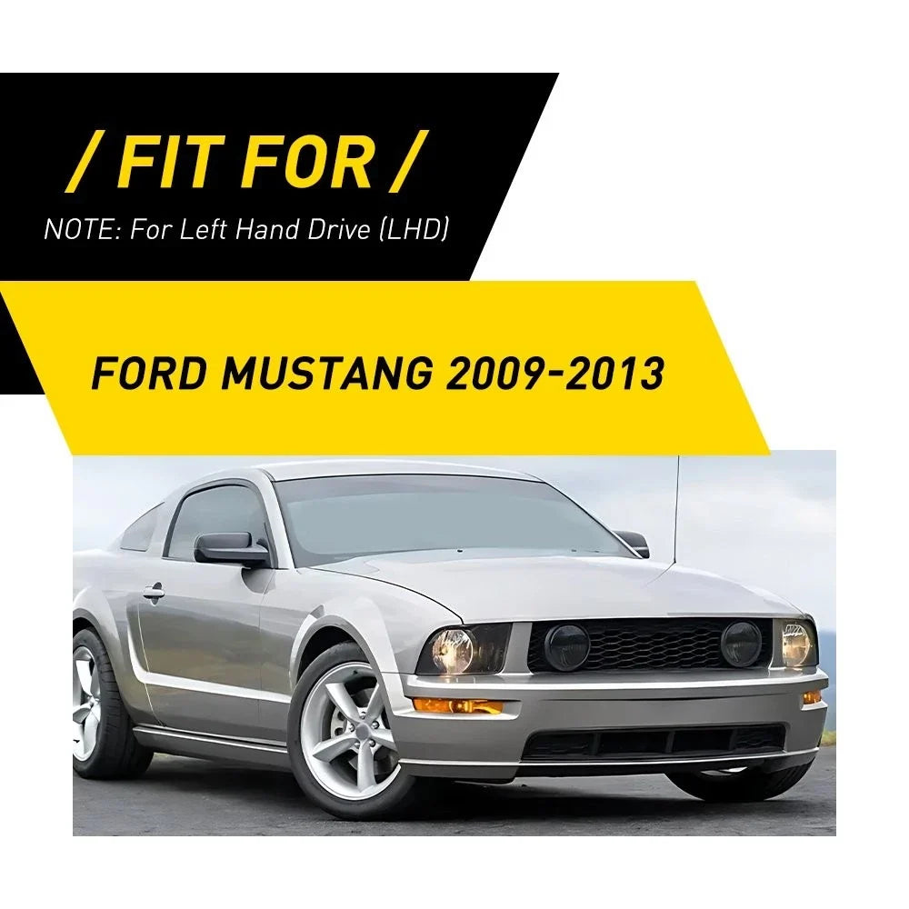 21Pcs Carbon Fiber Inner Cover Trim for Ford Mustang (2009–2013)