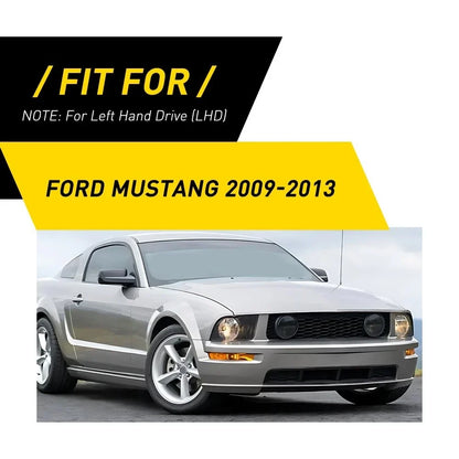 21Pcs Carbon Fiber Inner Cover Trim for Ford Mustang (2009–2013)