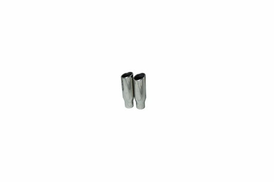 2.5" Dual Exhaust Kit for Ford F150 (2021–2025) No Muffler, Clamp on Tips