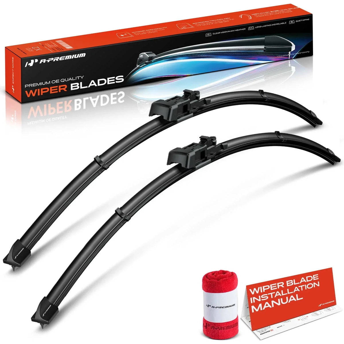 2X 29" Wiper Blades for Ford Transit Connect (2016–2023)