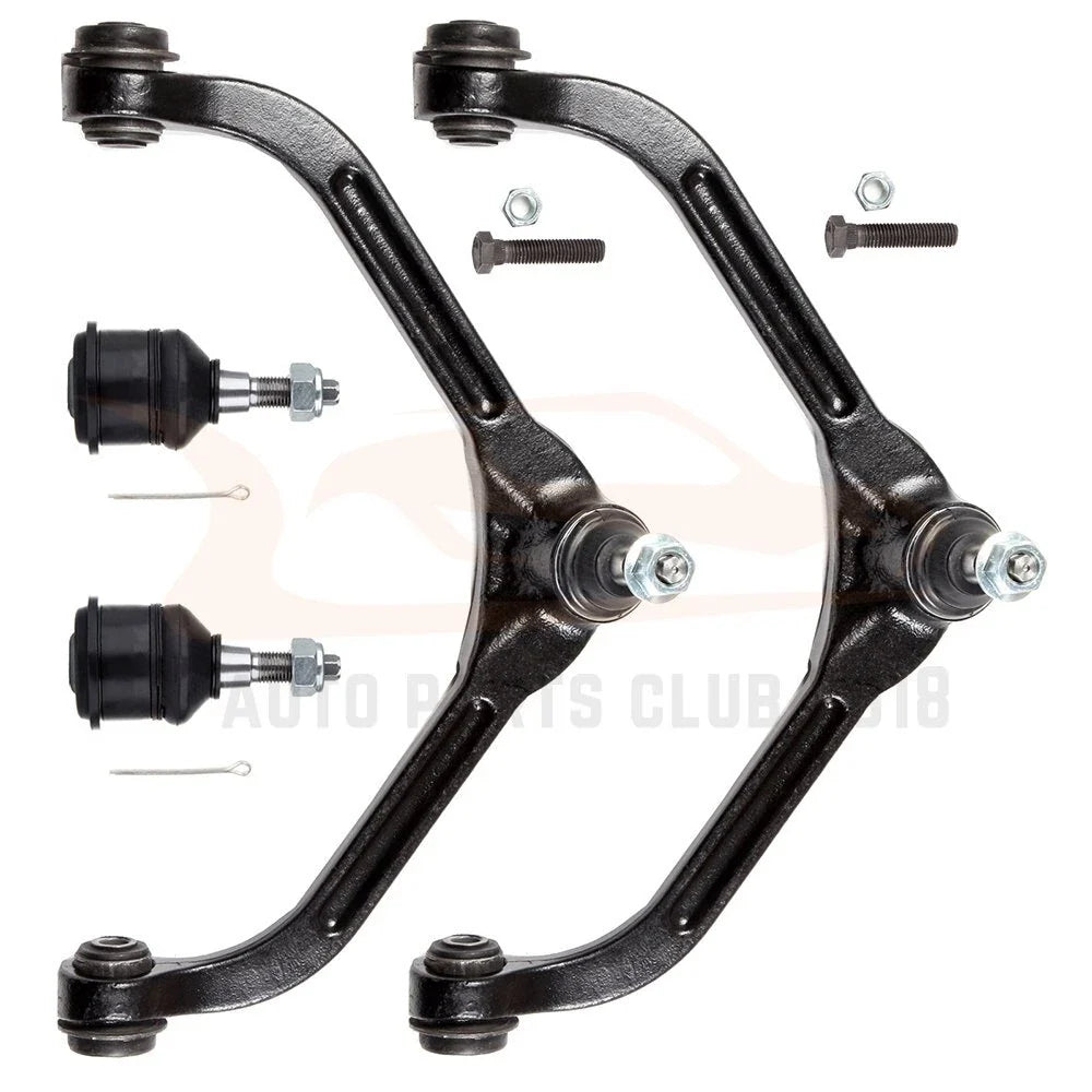 Set of 4 Upper Ball Joints & Control Arms for Jeep Liberty (2002–2004)
